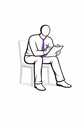 LEAP Man with clipboard